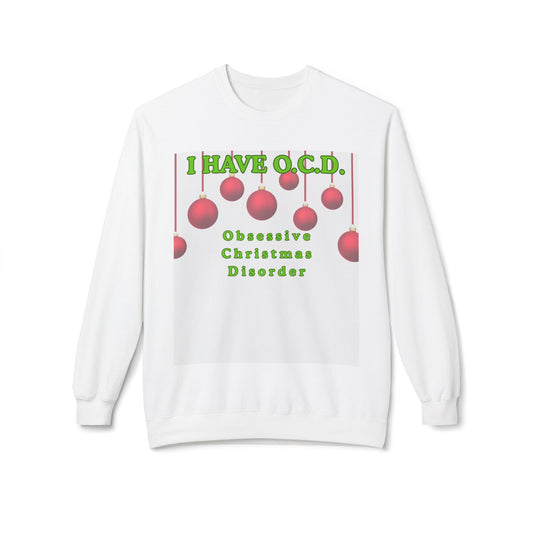 Funny Christmas Sweatshirt, Unisex Crewneck, Holiday Gift, Quirky Humor, Winter Apparel, Christmas Decorations